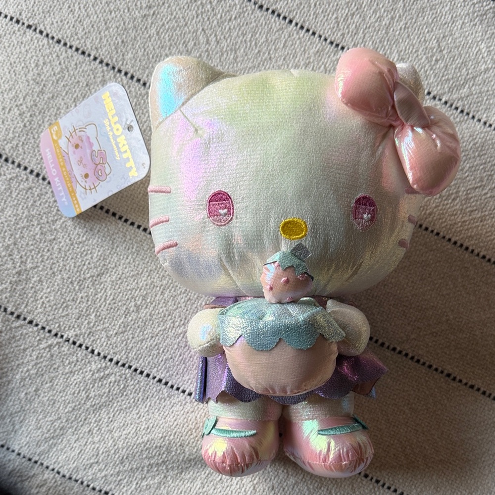 NWT Hello Kitty 50th Anniversary Limited Edition Plush
